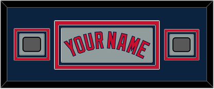 Boston Name & Two World Series Champions Patches - Road Gray - Premier Tier 6