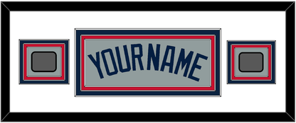 Boston Name & Two World Series Jersey Patches - Road Gray (2009-2013) - Premier Tier 4
