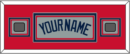 Boston Name & Two World Series Champions Patches - Road Gray (2009-2013) - Premier Tier 5