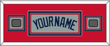 Boston Name & Two World Series Jersey Patches - Road Gray (2009-2013) - Triple Mat 5