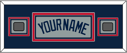 Boston Name & Two World Series Jersey Patches - Road Gray (2009-2013) - Premier Tier 6
