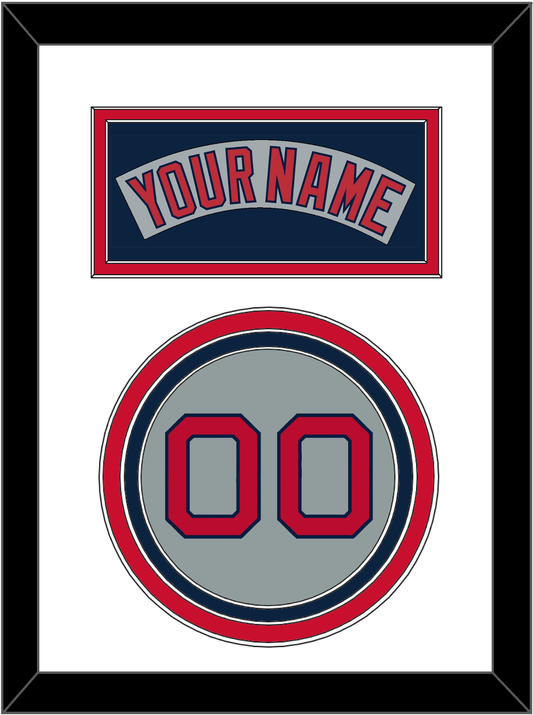 Boston Nameplate & Full-Size Number - Split