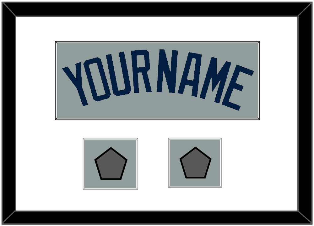 Boston Name & Two World Series Champions Patches - Road Gray (2009-2013) - Essential Tier 1
