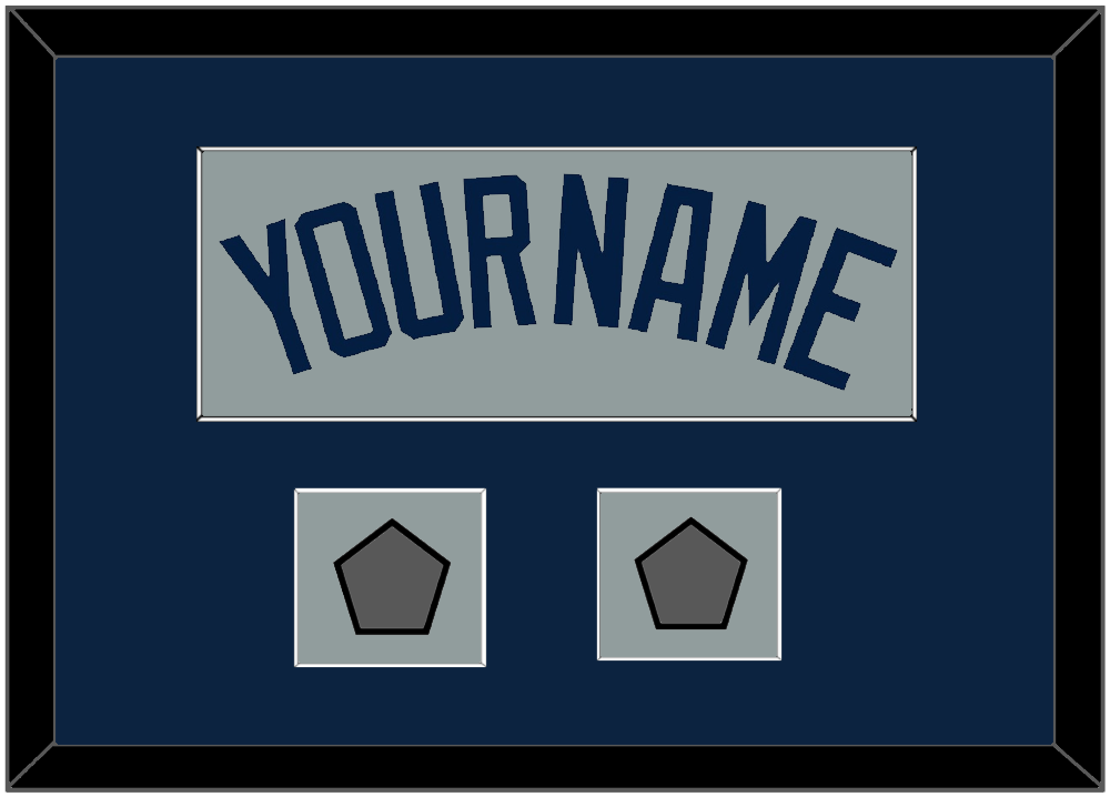 Boston Name & Two World Series Champions Patches - Road Gray (2009-2013) - Essential Tier 3