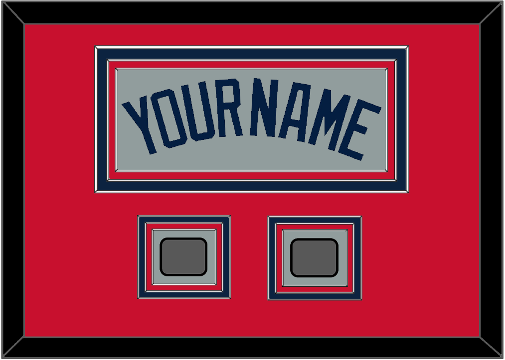 Boston Name & Two World Series Champions Patches - Road Gray (2009-2013) - Premier Tier 2