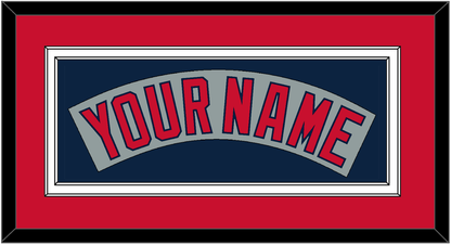 Boston Nameplate - Road Gray (1992-2008) - Signature Tier 2