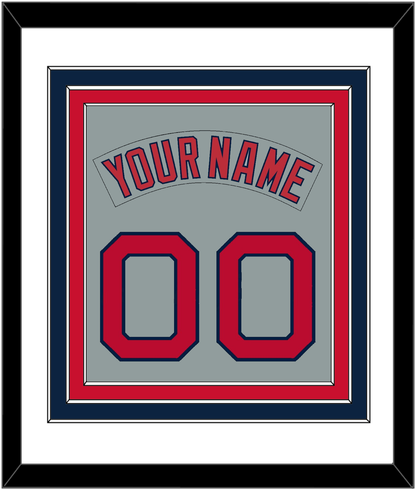 Boston Nameplate & Full-Size Number - Combined