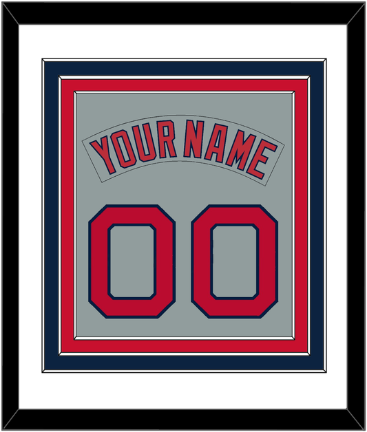 Boston Nameplate & Full-Size Number - Combined