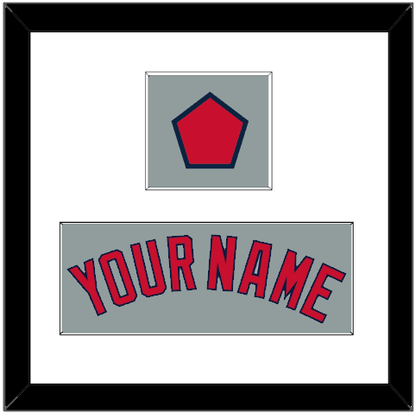 Boston Name & Logo Patch - Road Gray - Essential Tier 1