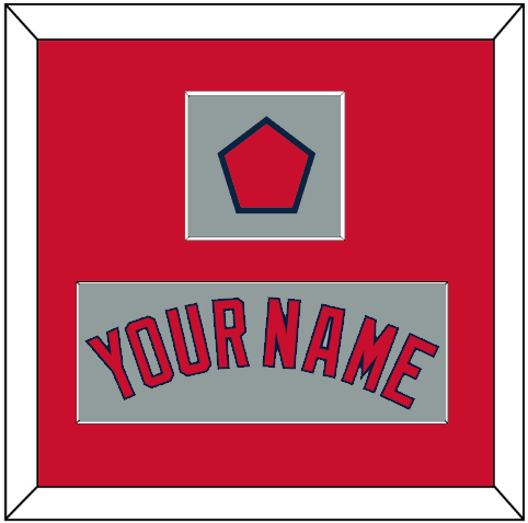 Boston Name & Logo Patch - Road Gray - Essential Tier 2