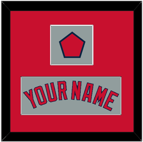 Boston Name & Logo Patch - Road Gray - Essential Tier 2
