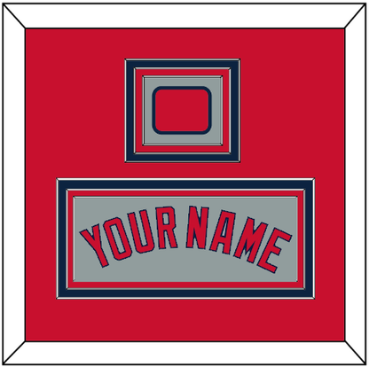 Boston Name & Logo Patch - Road Gray - Premier Tier 2