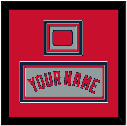 Boston Name & Logo Patch - Road Gray - Premier Tier 2
