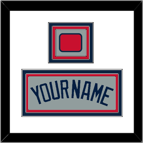Boston Name & Logo Patch - Road Gray (2009-2013) - Premier Tier 1