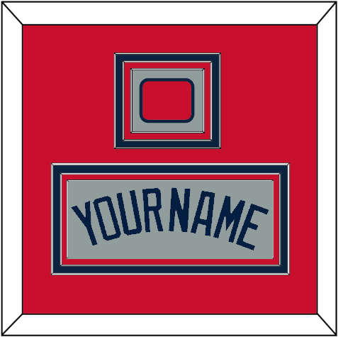 Boston Name & Logo Patch - Road Gray (2009-2013) - Premier Tier 2