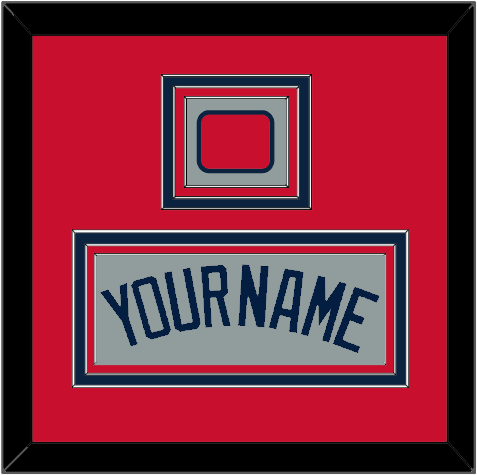 Boston Name & Logo Patch - Road Gray (2009-2013) - Premier Tier 2