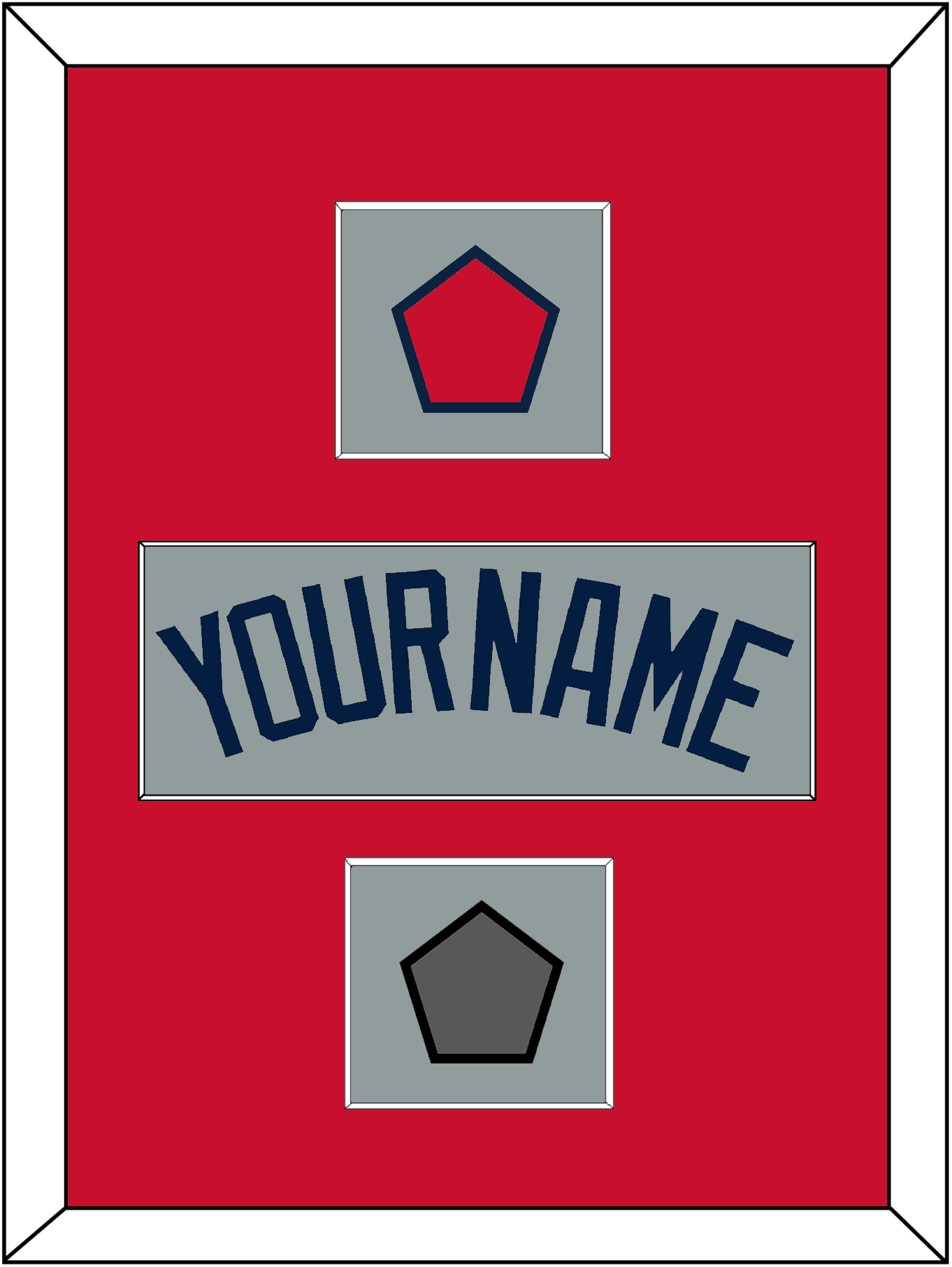 Boston Name, Logo Patch & World Series Jersey Patch - Road Gray (2009-2013) - Essential Tier 2