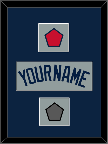 Boston Name, Logo Patch & Two World Series Champions Patches - Road Gray (2009-2013) - Essential Tier 3