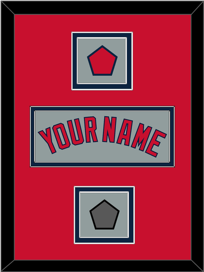 Boston Name, Logo Patch & World Series Champions Patch - Road Gray - Signature Tier 3