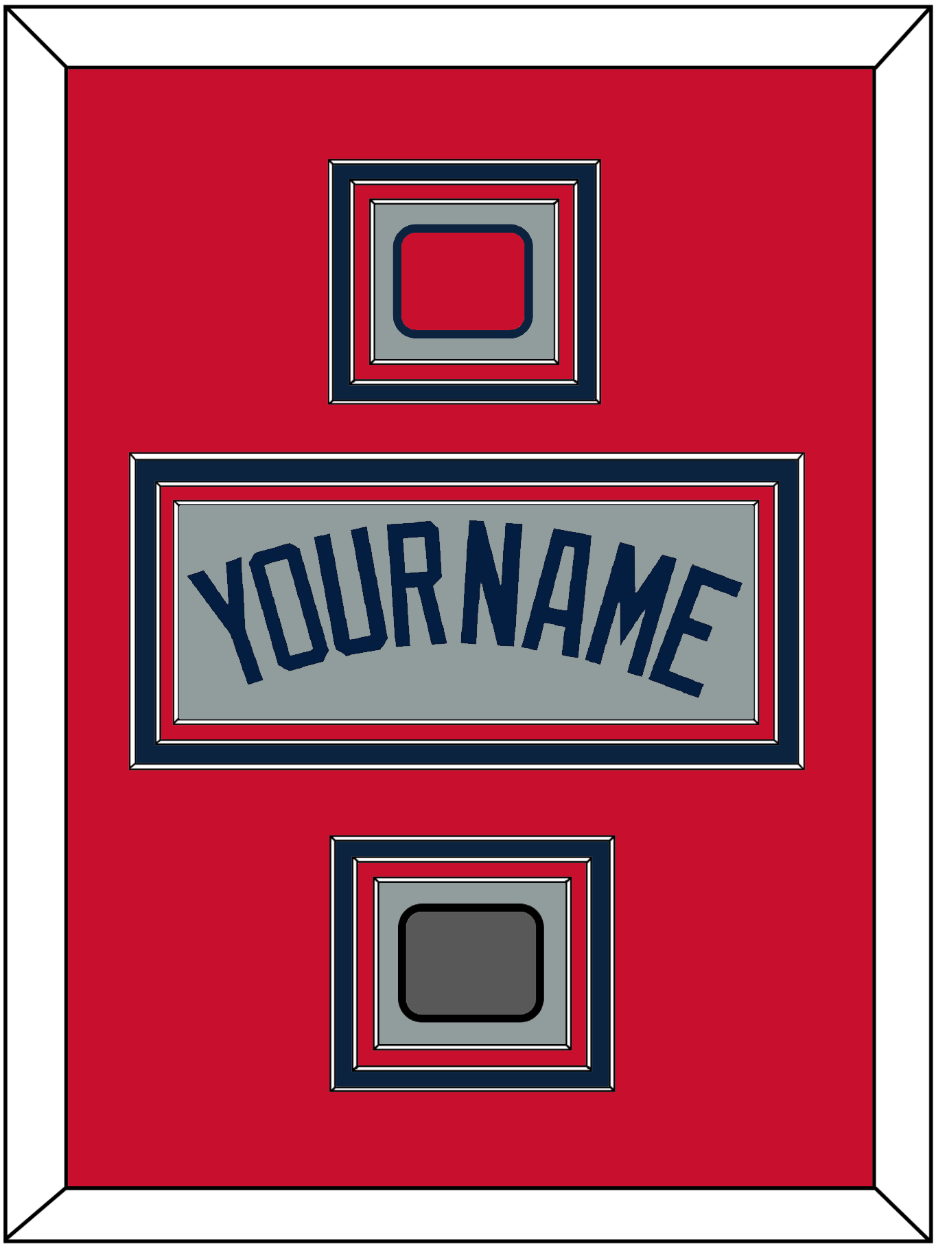 Boston Name, Logo Patch & World Series Champions Patch - Road Gray (2009-2013) - Premier Tier 2