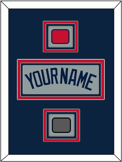 Boston Name, Logo Patch & World Series Champions Patch - Road Gray (2009-2013) - Premier Tier 3