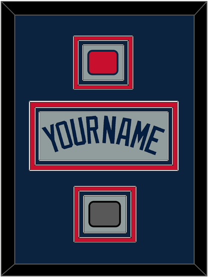 Boston Name, Logo Patch & World Series Jersey Patch - Road Gray (2009-2013) - Premier Tier 3
