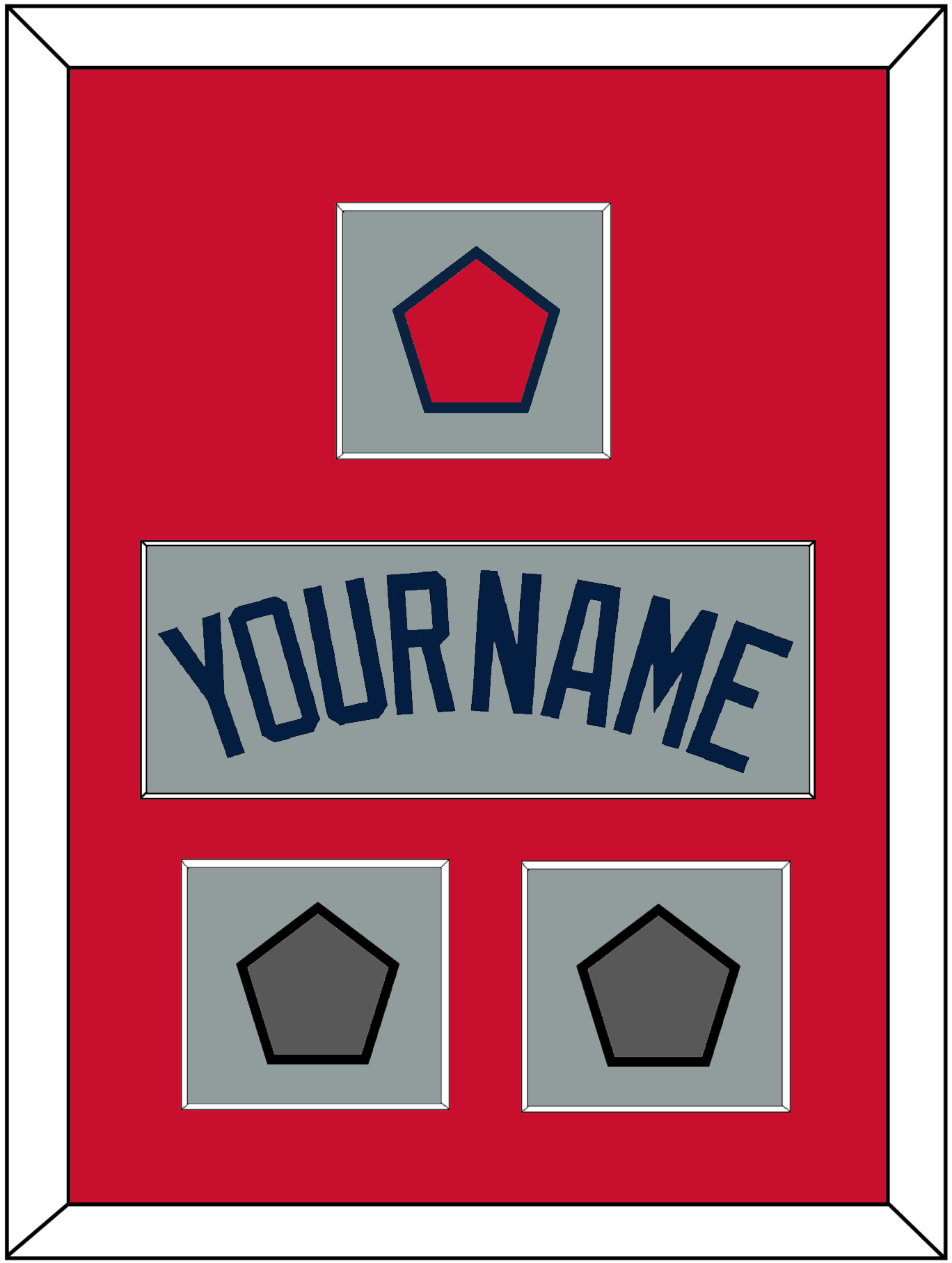 Boston Name, Logo Patch & Two World Series Jersey Patches - Road Gray (2009-2013) - Essential Tier 2