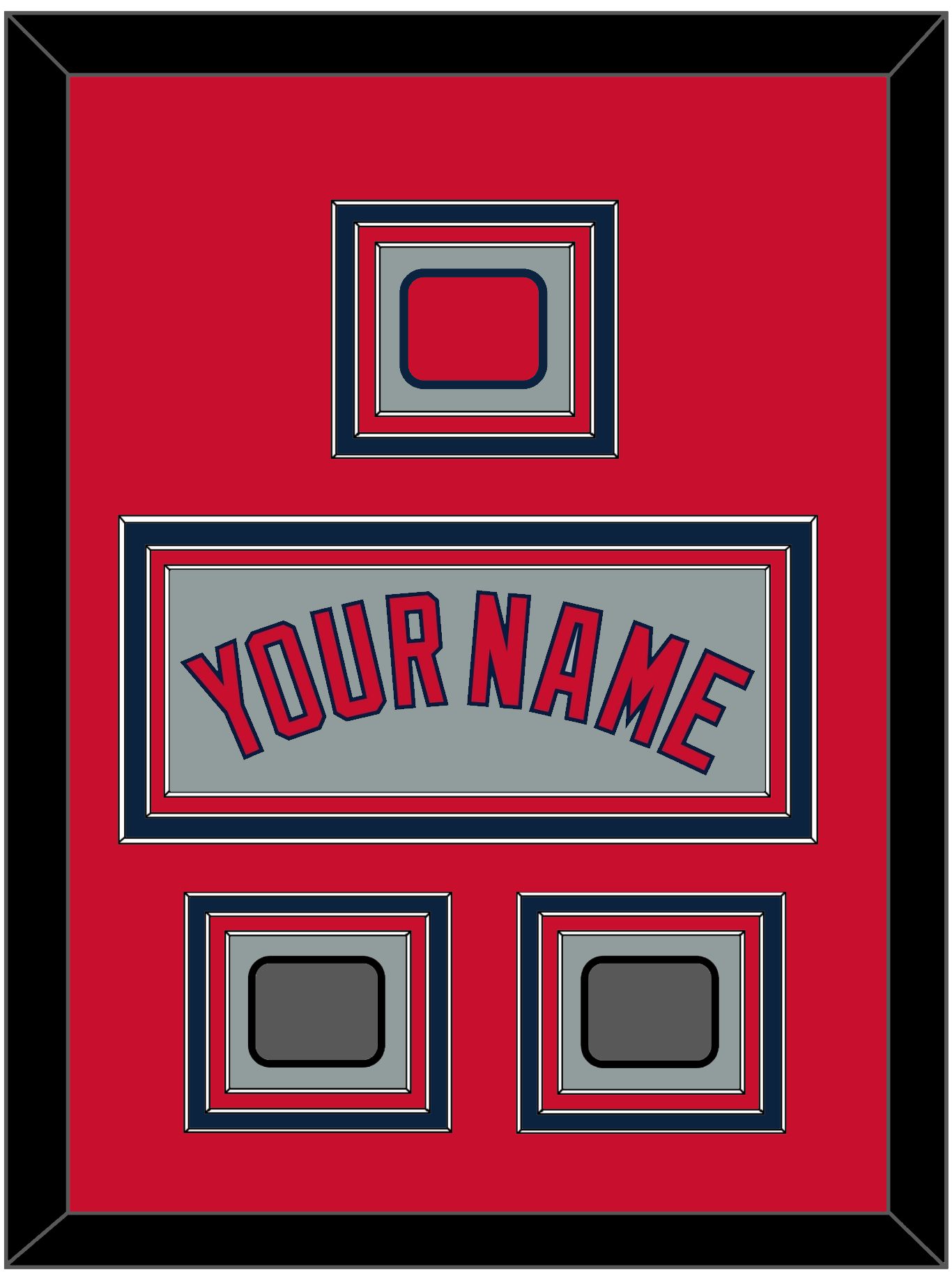 Boston Name, Logo Patch & Two World Series Jersey Patches - Road Gray - Premier Tier 2