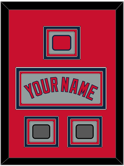 Boston Name, Logo Patch & Two World Series Jersey Patches - Road Gray - Premier Tier 2