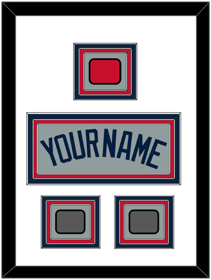 Boston Name, Logo Patch & Two World Series Champions Patches - Road Gray (2009-2013) - Premier Tier 1