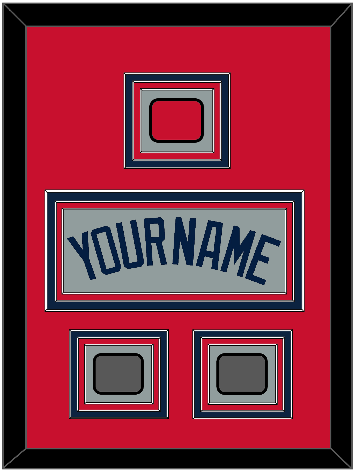 Boston Name, Logo Patch & Two World Series Champions Patches - Road Gray (2009-2013) - Premier Tier 2