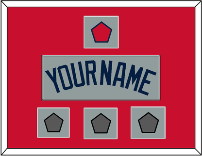 Boston Name, Logo Patch & Three World Series Champions Patches - Road Gray (2009-2013) - Essential Tier 2