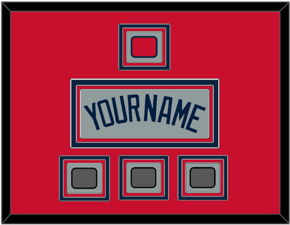 Boston Name, Logo Patch & Three World Series Champions Patches - Road Gray (2009-2013) - Premier Tier 2