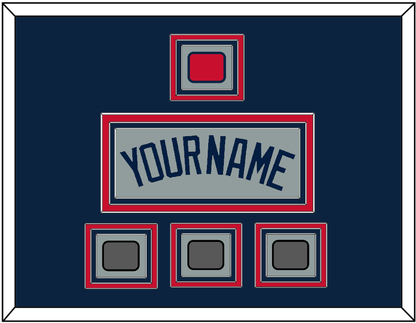 Boston Name, Logo Patch & Three World Series Champions Patches - Road Gray (2009-2013) - Premier Tier 3