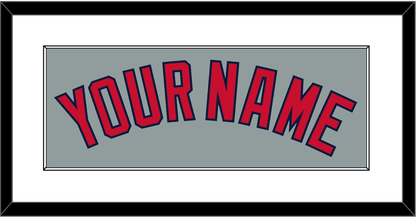 Boston Name - Road Gray - Essential Tier 1