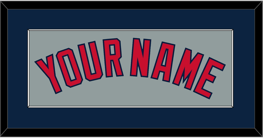 Boston Name - Road Gray - Essential Tier 3