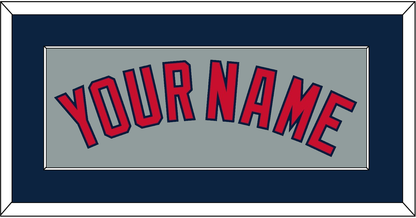 Boston Name - Road Gray - Essential Tier 3