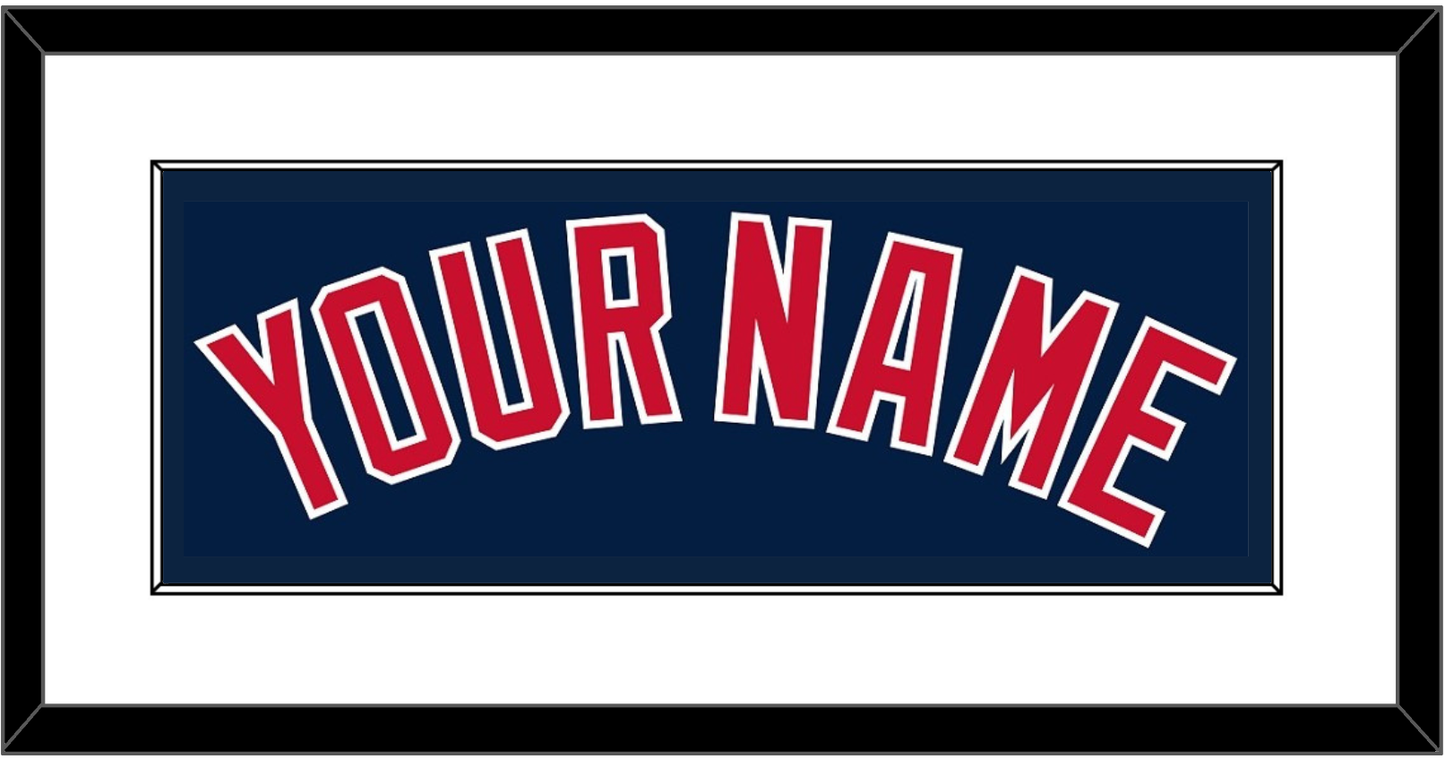 Boston Name - Alternate Road Blue - Essential Tier 1