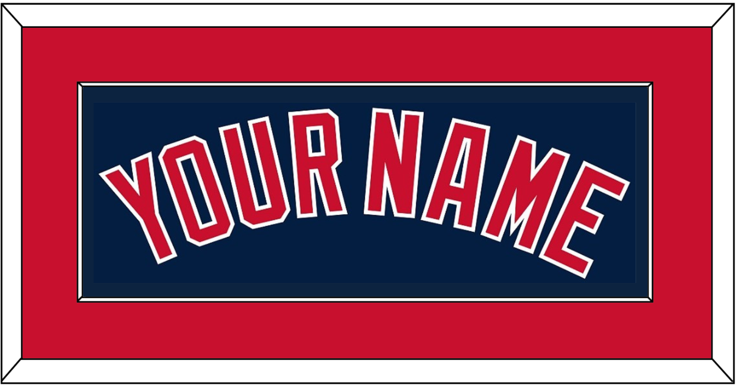 Boston Name - Alternate Road Blue - Essential Tier 2