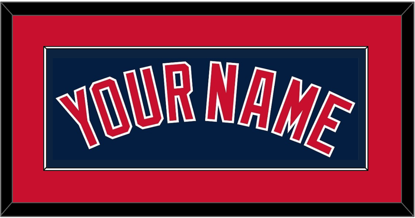 Boston Name - Alternate Road Blue - Essential Tier 2