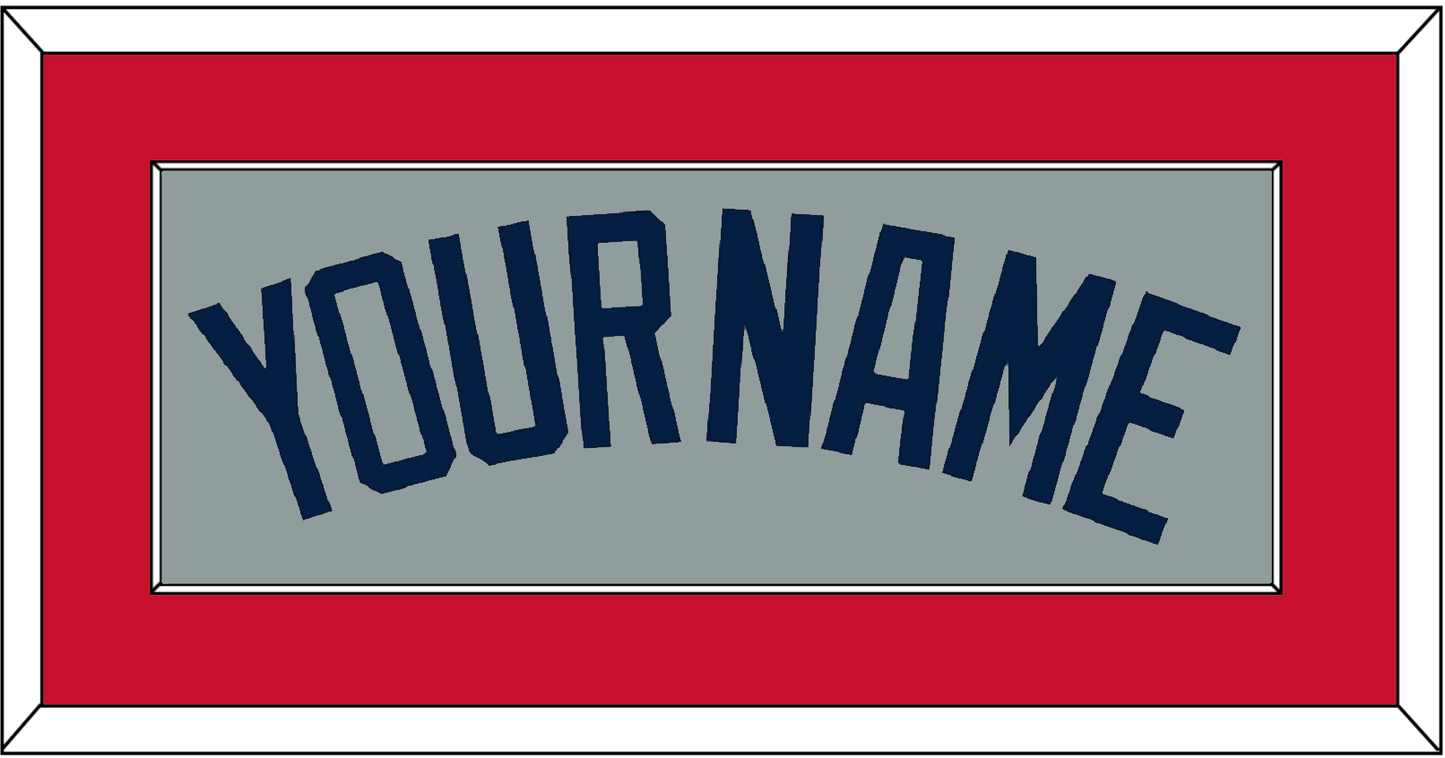 Boston Name - Road Gray (2009-2013) - Essential Tier 2