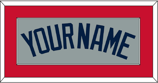 Boston Name - Road Gray (2009-2013) - Essential Tier 2