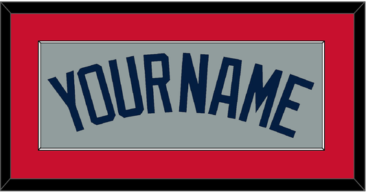Boston Name - Road Gray (2009-2013) - Essential Tier 2
