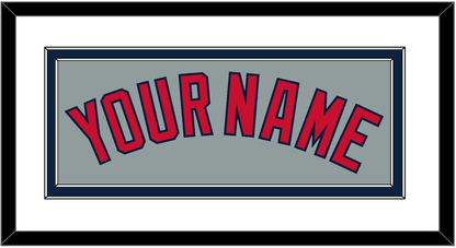 Boston Name - Road Gray - Signature Tier 2