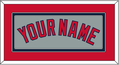 Boston Name - Road Gray - Signature Tier 3