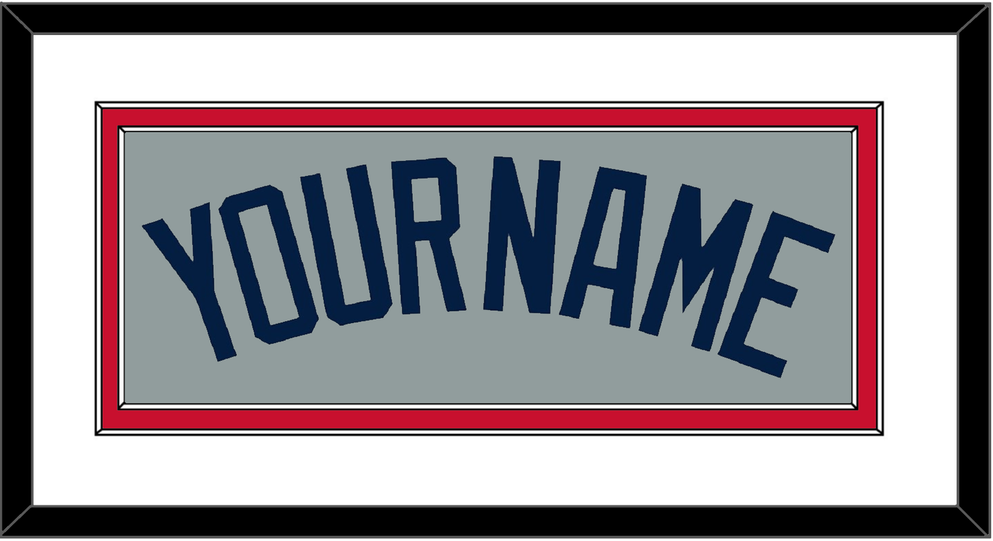 Boston Name - Road Gray (2009-2013) - Signature Tier 1
