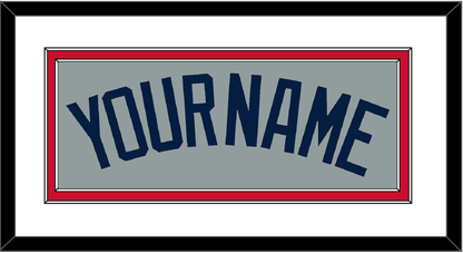 Boston Name - Road Gray (2009-2013) - Signature Tier 1