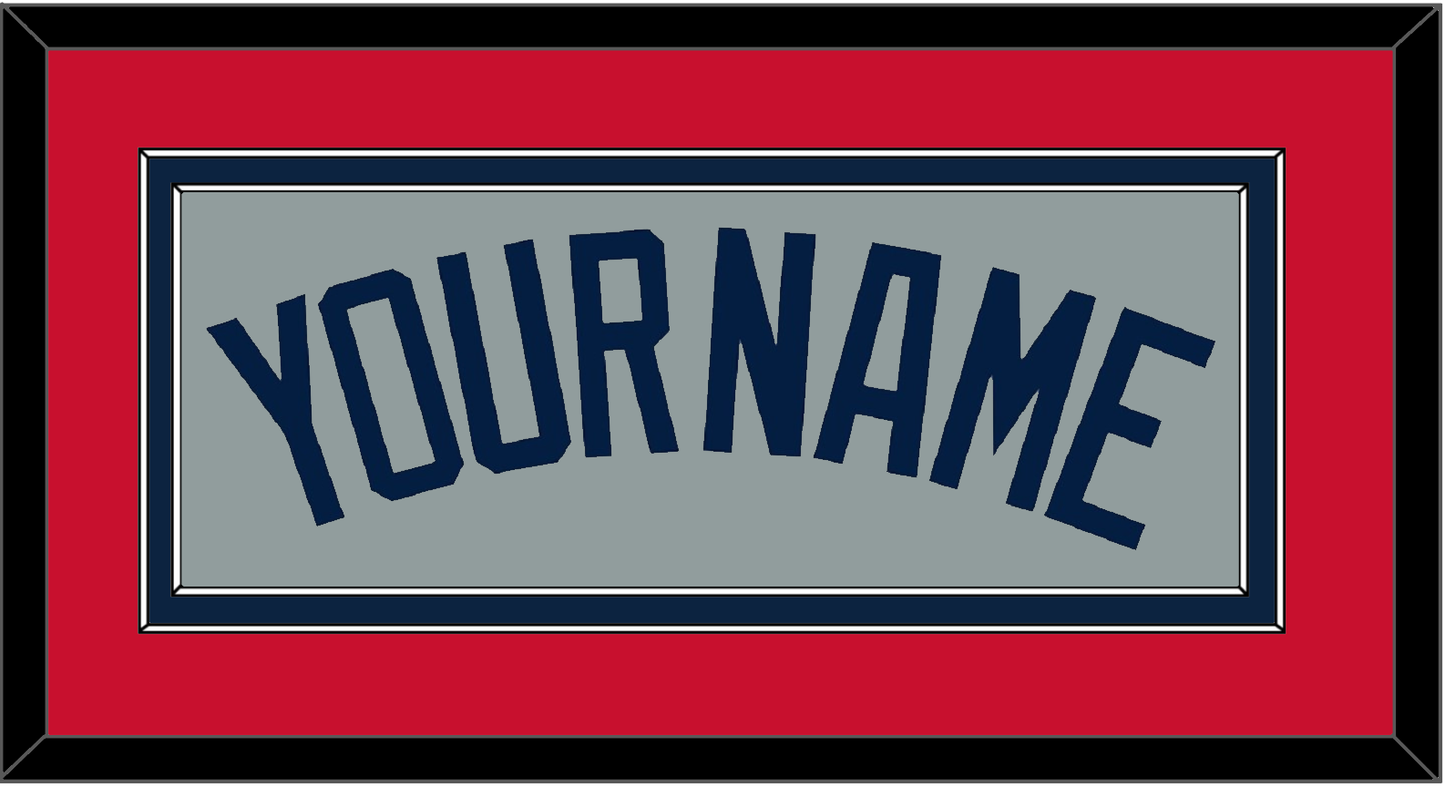 Boston Name - Road Gray (2009-2013) - Signature Tier 2