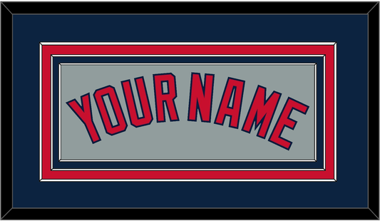Boston Name - Road Gray - Premier Tier 3
