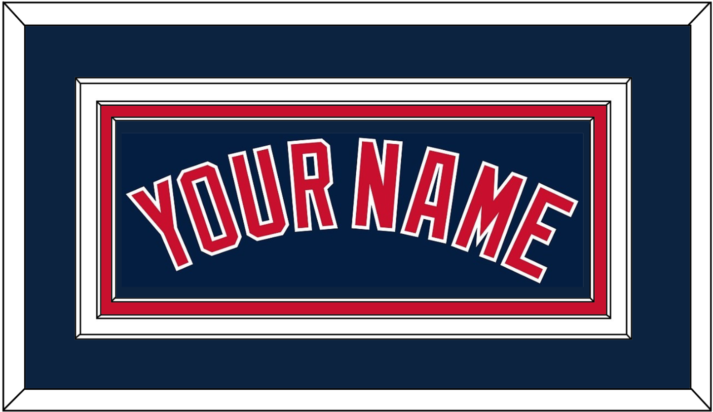 Boston Name - Alternate Road Blue - Premier Tier 2